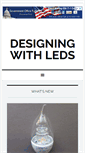 Mobile Screenshot of designingwithleds.com